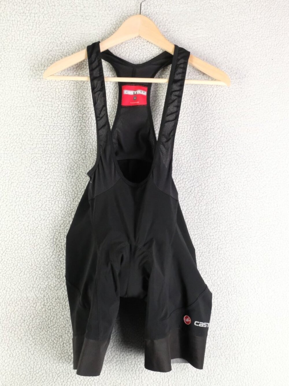Castelli Bib Shorts Mens Medium Black Padded Cycling Athletic